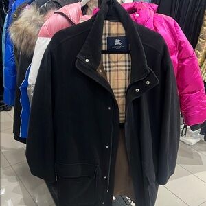 Burberry Black Men's Jacket large